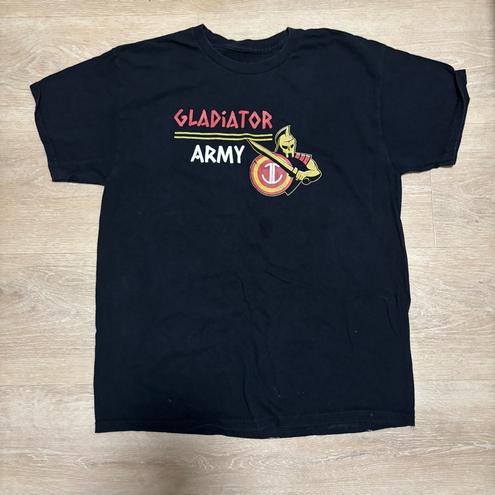 Gladiator army Black T-Shirt